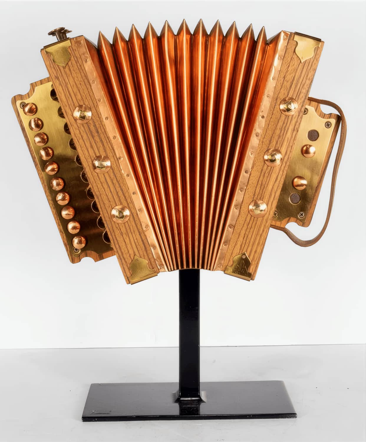 Artist: David B Hickman (1942- ) American 18x16 inches Wood and mixed media Titled Accord