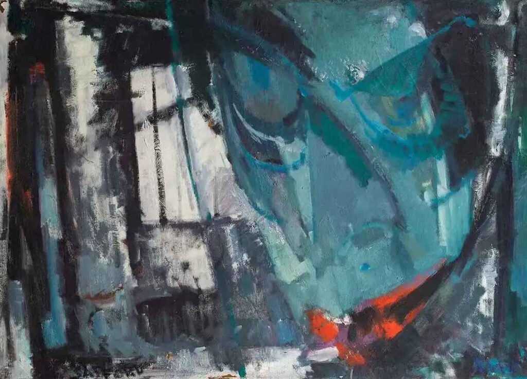 Artist: Charles Safford (1900-1963) American 48 x 34 inches